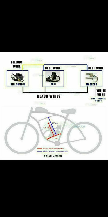 Bt100 Motorised bike kit